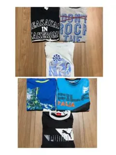 キッズ Tシャツ 6枚 半袖 まとめ売り NIKE PUMA FILA 男の子のサムネイル