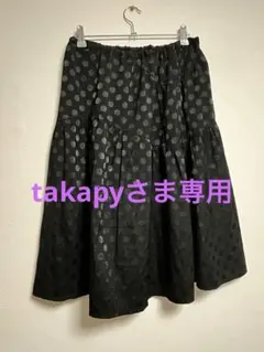 社交ダンス エスパン·サルバーグ 黒ドット柄 スカート M - メルカリ