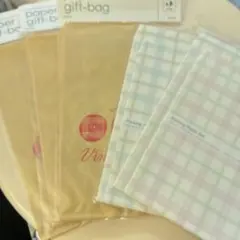 ペーパーギフトバッグ 5点セット