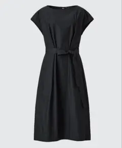 UNIQLO C コクーンワンピース　ブラック　M