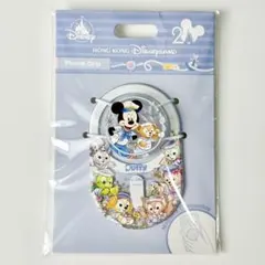 ダッフィー＆フレンズ　ミッキー　スマホグリップ　香港ディズニー