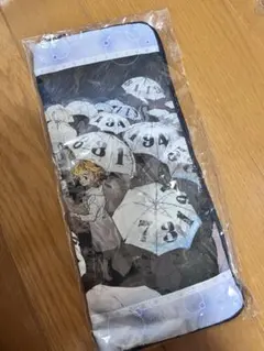 약속의 네버랜드 접이식 우산 커버 파우치 버튼 부착 스트랩 원화전