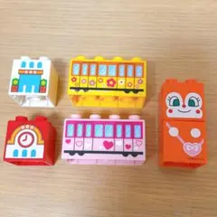 アンパンマン ブロックラボ ドキンちゃん　アンパンマンとのりものいっぱい