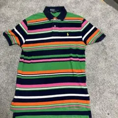 Polo Ralph Lauren ストライプ ポロシャツ Sサイズ