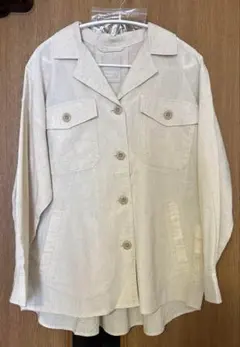 未使用品⭐️FREE'S MART ライトミリタリーミドル丈　シャツジャケット