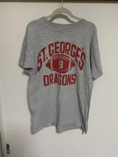 90s チャンピオン 染み込みプリント　3段Tシャツ