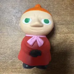 【即日発送】ムーミン リトルミイ 貯金箱 フィギュア　ソフビ　昭和レトロ　レア