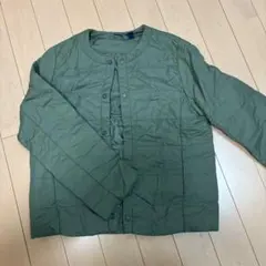 ユニクロ　キッズ用オリーブグリーンジャケット