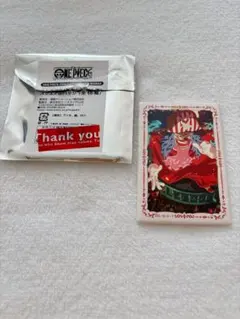 ワンピース ILLUSTRATION WORKS スクエア缶バッジ　バギー