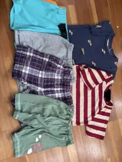 子供用　90サイズ まとめ売り　半袖　半ズボン