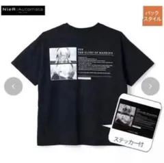 新品タグ付き【Aveil×ニーアオートマタ★2B 黒Tシャツ】ステッカー付き！