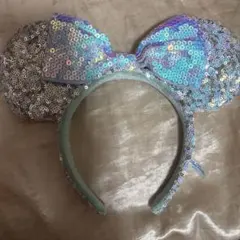 ディズニー カチューシャ ミニー スパンコール