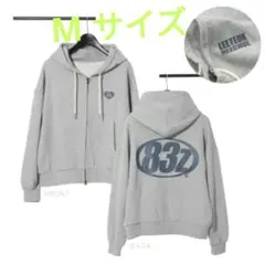 SUPER JUNIOR 83z ジップアップパーカー フーディー Mサイズ SUPER JUNIOR 83z ジップアップパーカー フーディー Mサイズ - メルカリ
