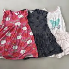 【110〜120】ネクスト　H&M ワンピース　半袖　ノースリーブ