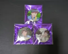 忍たま乱太郎　ドクタケ忍者隊最強の軍師 缶バッジ　土井半助・天鬼・山田利吉