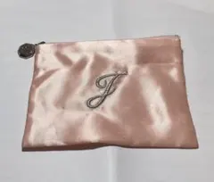 JILLSTUART サテン ポーチ 刺繍