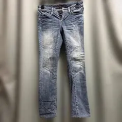 brappersブラッパーズ スキニースリムデニム【W58】ダメージ加工