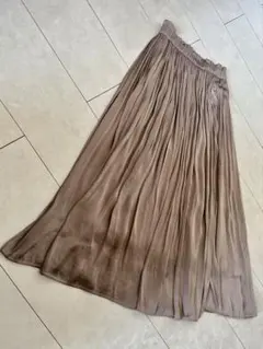 GALLORIA グレイッシュベージュ スカート