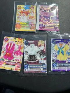 アイカツ セブンイレブン アイカツカード 復刻　5枚セット