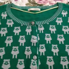 新品未使用品OPAQUE CLIP くまさんカーデのサムネイル