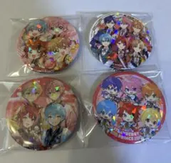 すとぷり　全員集合缶バッジ 4個セット