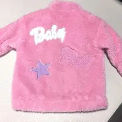 Baby Doll フリースジャケット ピンク　120