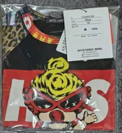 ヒステリックミニ　ドール×パッチワーク　ラグランロングTシャツ　ヒスミニ