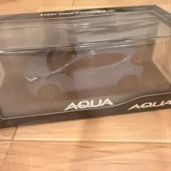 トヨタ GR SPORTS AQUA ミニカー ホワイト 非売品 アクア - メルカリ