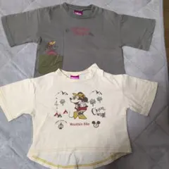 Disney ミッキーマウス Tシャツ 80　2枚セット
