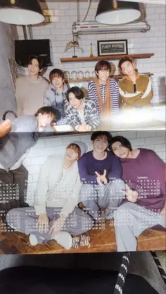 SnowManオフィシャルカレンダー2025.4〜2026.3 A3サイズ10枚