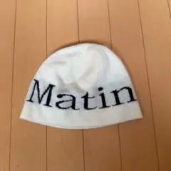 Matin Kim ホワイトビーニー