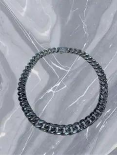 【良品】KRKC＆CO マイアミ4面喜平ネックレス14mm