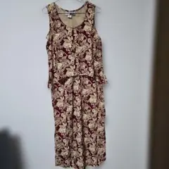 美品★STACEY TYLER フラワープリント ワンピース 【8】