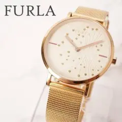 【新品電池】稼働品　FURLA フルラ レディース 腕時計 ベージュピンクのサムネイル