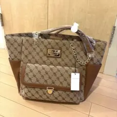 ★タグ付き新品★CECIL McBEEトートバッグ ★ブラウン