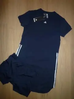 【新品M】adidas アディダスゴルフ　春夏物半袖ワンピース