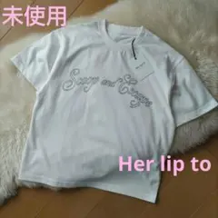 未使用☆Scoop and Escape Tee☆Her lip toのサムネイル