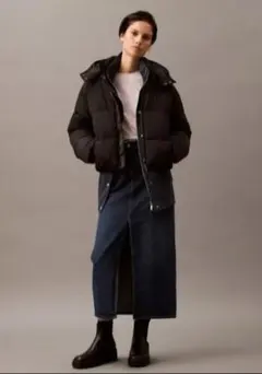 ✨希少 新品タグ付 Calvin Klein クラシックパファージャケット✨