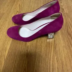 ミュウミュウ　スエードパンプス