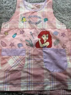 アリエル　エプロン　キャラクター　保育