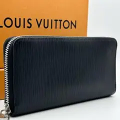 【美品】ルイヴィトン ジッピーウォレット ヴェルティカル エピ ブラック