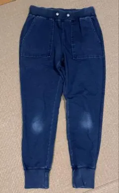 デニム調スウェットパンツ　Mサイズ