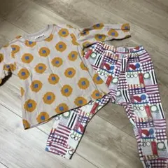 HOGAN MARKEY'S 花柄トップス　100cm サルエルパンツ　セット