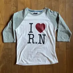 R.NEWBOLD I ♥ R.N. 七分袖Tシャツ y2k