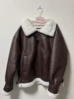 レザージャケット ブラウン