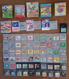 ゲームボーイ ゲームカートリッジ 70個　まとめ売り