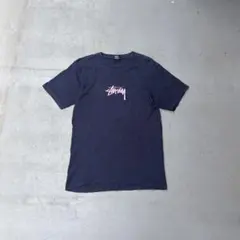 00s Stussy ストックロゴ　プリント　半袖　tシャツ　カットソーのサムネイル
