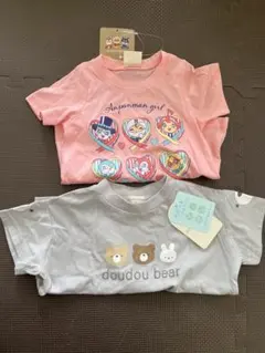 アンパンマンとくまのTシャツ　セット