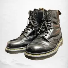 ✨️レア✨️Dr.Martens 8ホール　レースアップブーツ ブラック レザー