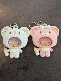 サンリオ フォトバッチ付きマスコット キキララ セット